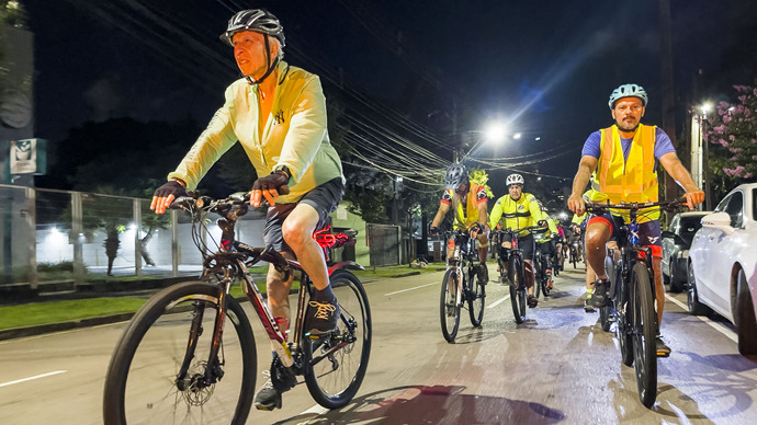 Dia Mundial da Bicicleta é comemorado a semana toda com programação especial em Curitiba. Foto: Renato Próspero/SMCS