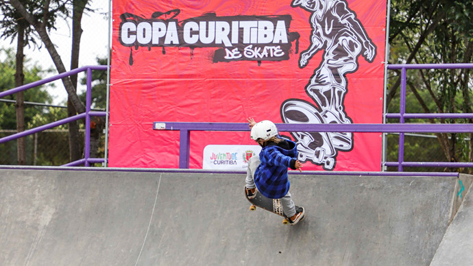 Segunda etapa da Copa Curitiba de Skate 2024 será realizada domingo no Tatuquara. Foto: Hully Paiva/SMCS