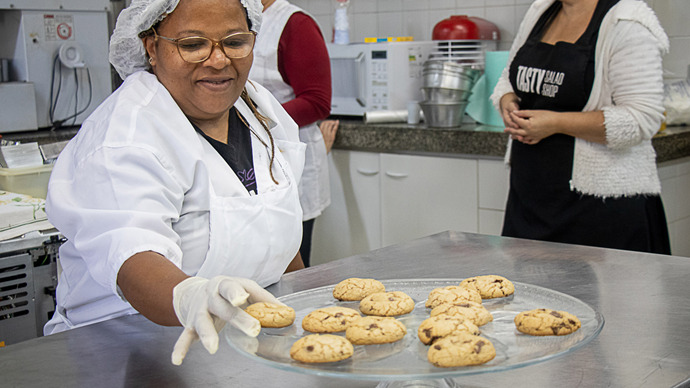 Escolas de Segurança Alimentar têm inscrições abertas para cursos gratuitos na área de confeitaria e panificação.
Foto: Sandra Lima