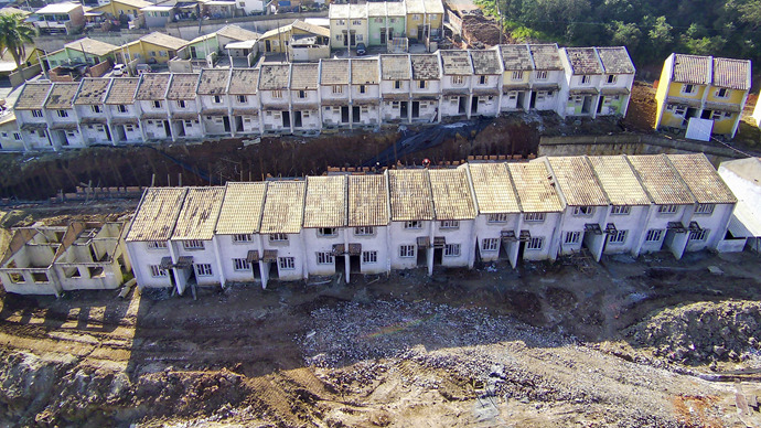 A Cohab está construindo 54 casas e sobrados na Moradias Castanheiras.
Curitiba, 11/06/2024.
Foto: Rafael Silva