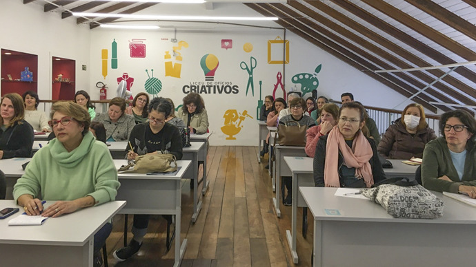 Confira a agenda de cursos e workshops do Liceu de Ofícios Criativos de Curitiba.
Foto: Divulgação