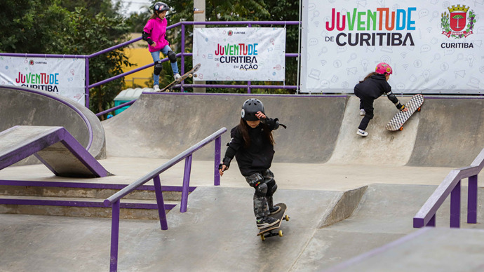 Curitiba celebra o Dia Mundial do Skate com semana de atividades e competição. Foto: Hully Paiva/SMCS