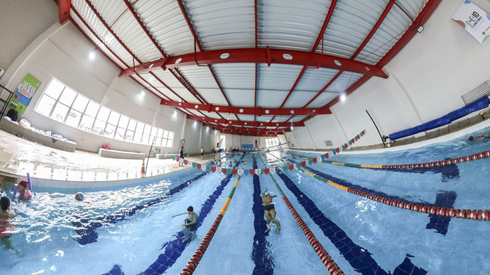 Inscrições para mais um Viva o Sábado estão abertas; divirta-se nas piscinas aquecidas da Prefeitura de Curitiba.
Foto: José Fernando Ogura/SMCS