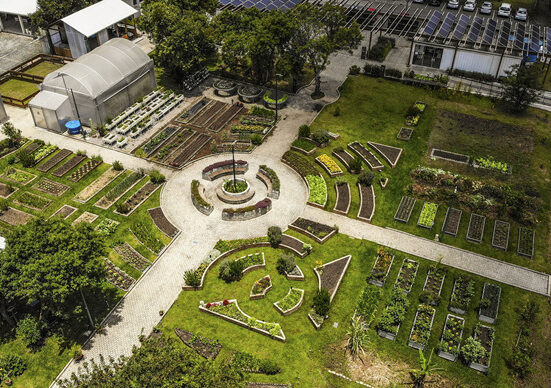Fazenda Urbana de Curitiba celebra quatro anos como pioneira em sustentabilidade urbana.
Foto: José Fernando Ogura/SMCS
